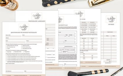 Boudoir Photography Forms