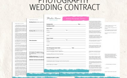 Wedding Photography contract