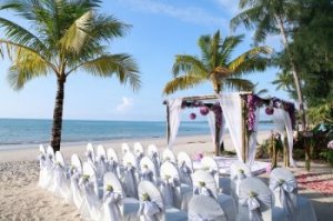 beach wedding place