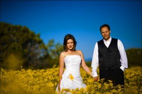 Bride and groom wedding photography