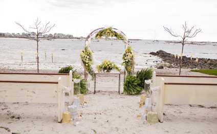 New England Beach Wedding