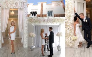 Civil wedding ceremony at Home