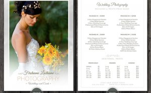 Wedding Photography price List