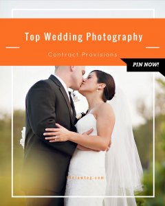 Top wedding ceremony photographer Contract Provisions