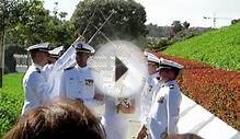 Navy Sword Arch Ceremony at San Diego LDS Temple