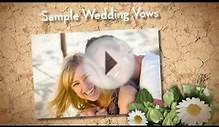 Sample Wedding Vows