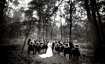 Black and White Wedding Photographer